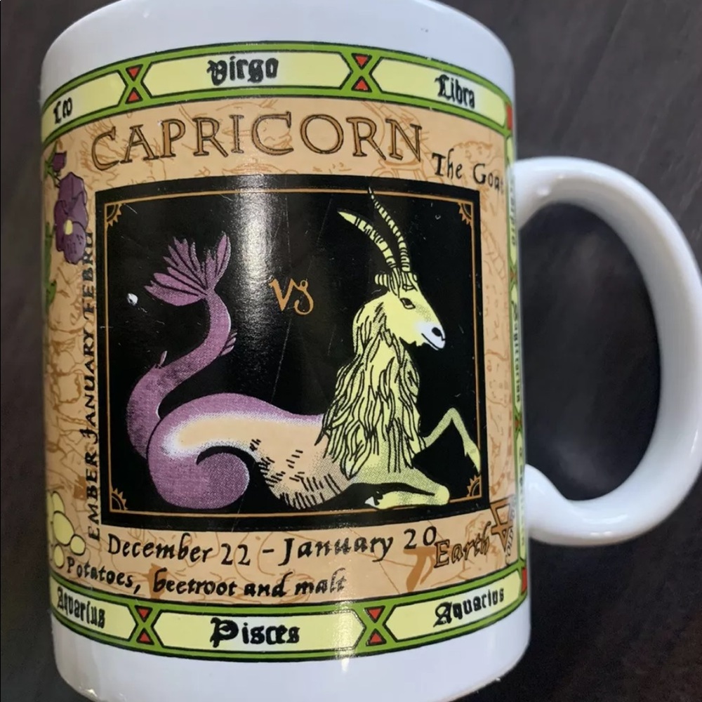 Capricorn Zodiac Coffee Mug